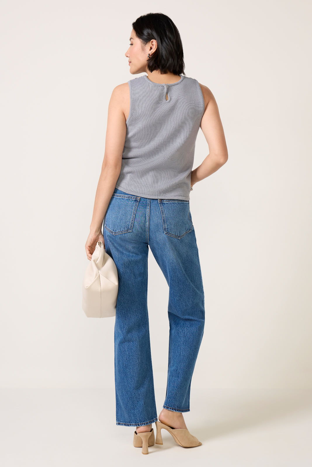 Women's Petite Cassie Straight Jean