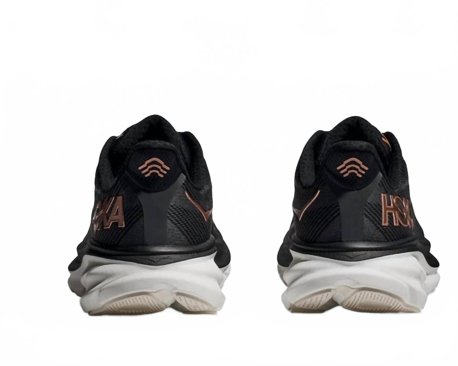 Women's Clifton 9 Running Shoe In Black/rose Gold