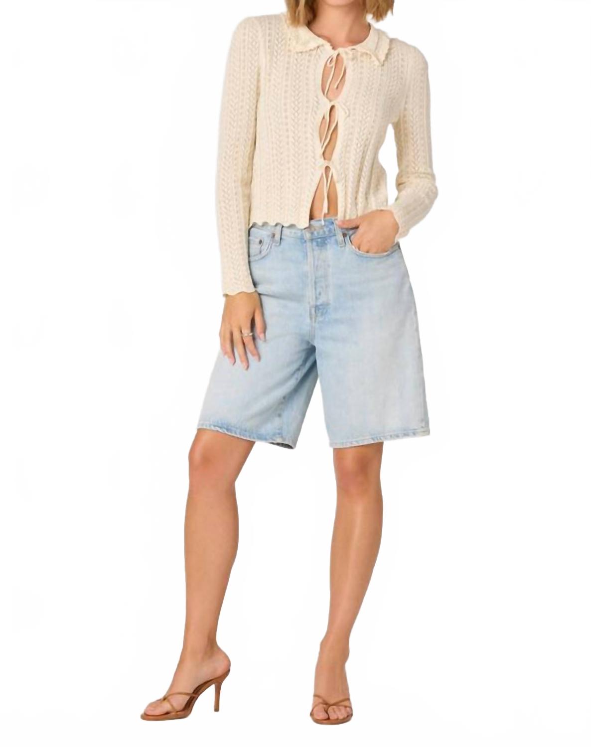 Fannie Cardigan In Cream