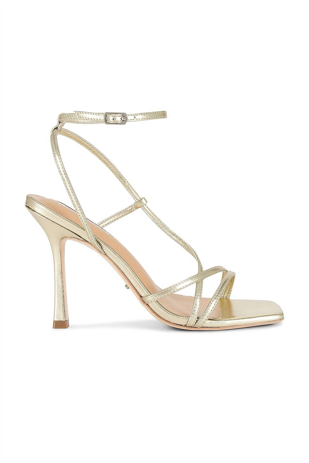 Women's Franci Sandal In Gold Nappa Metallic