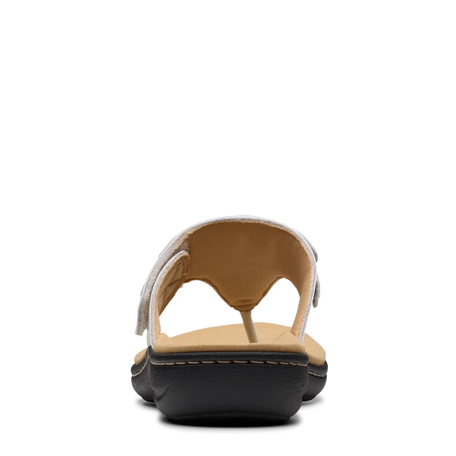 Women's Laurieann Palm Sandal In Off White Leather