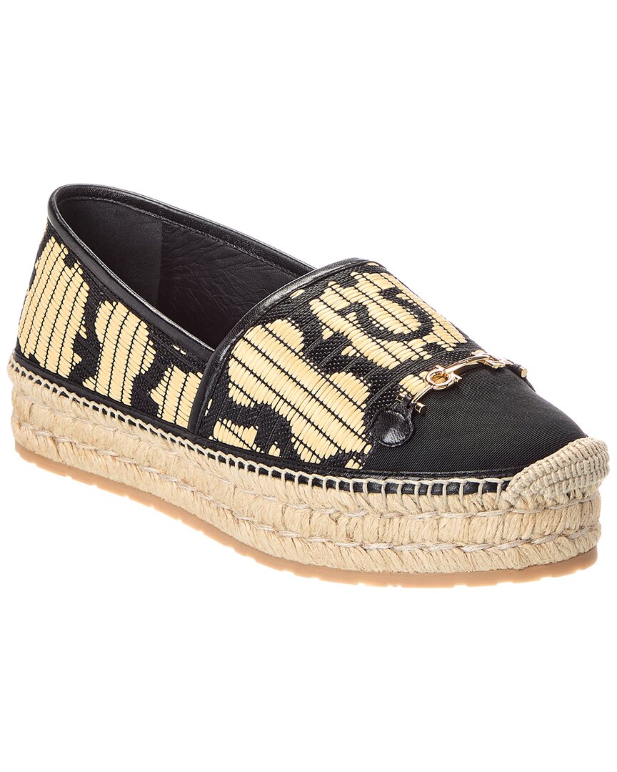 Ferragamo Kim Raffia Espadrille