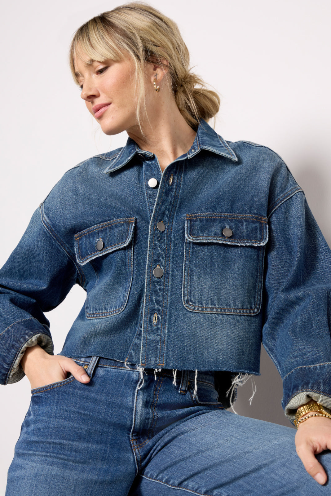 Women's Lana Two Pocket Denim Jacket