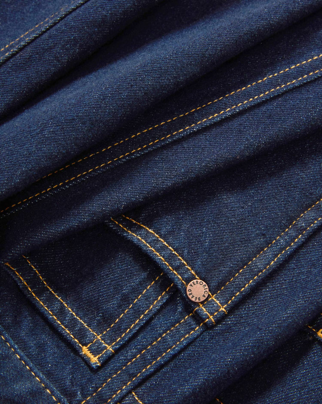 Kasey Mid Rise Wide Leg Jean In Indigo Rinse