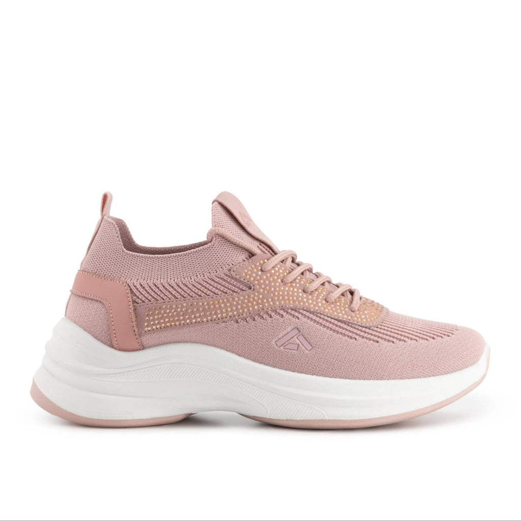 Women’S Lightweight Knit Sneakers In Pink