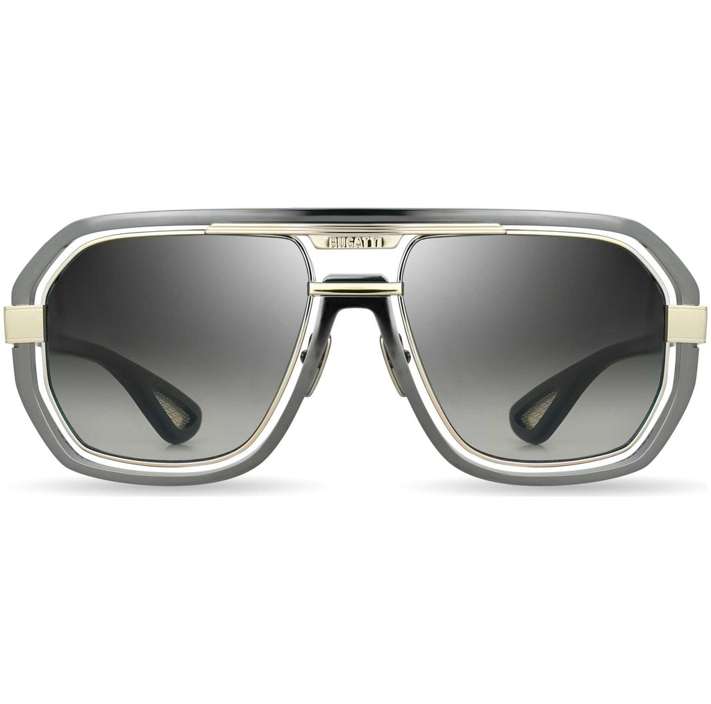 Bugatti Men's 58 mm Grey Sunglasses
