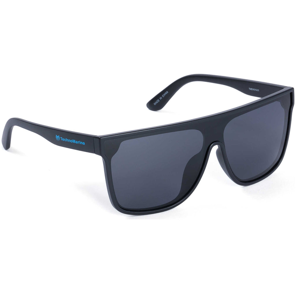TechnoMarine Unisex 49 mm Black Sunglasses