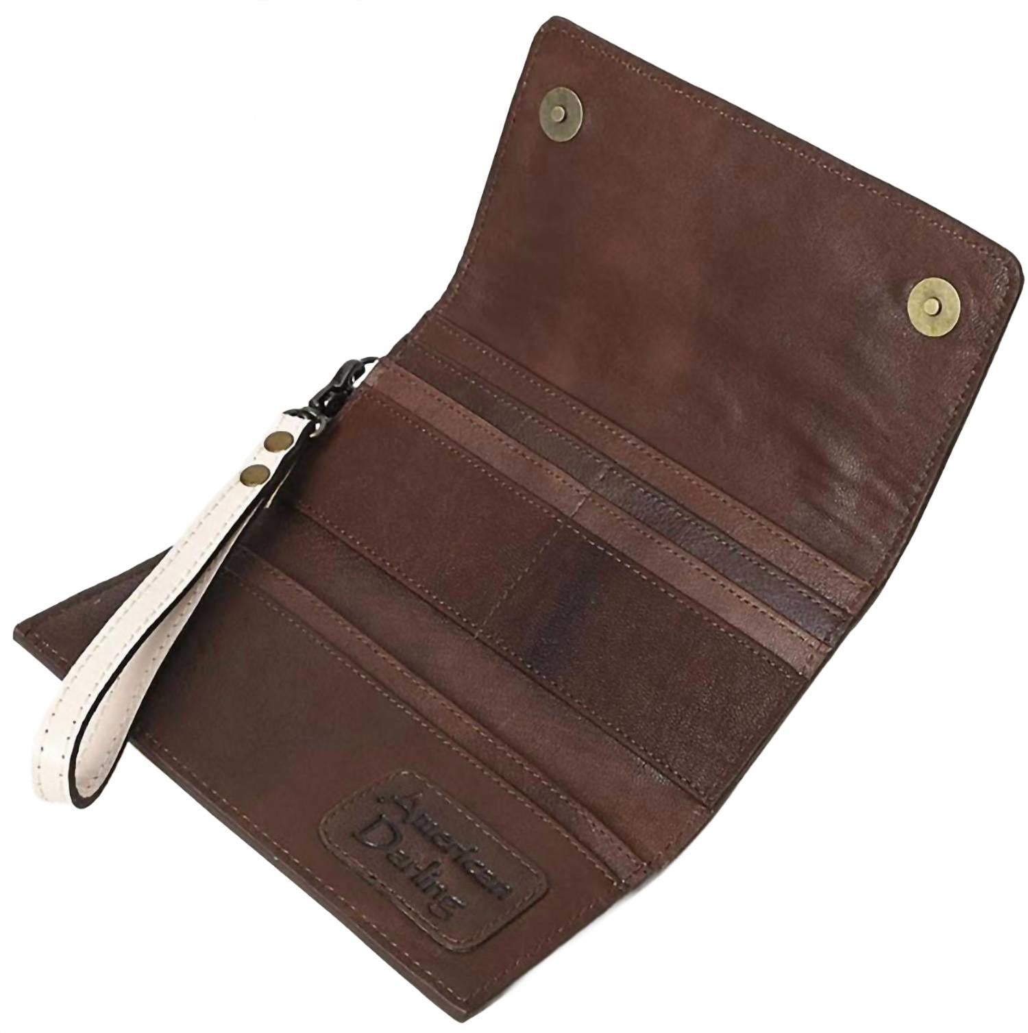 Women's Wristlet Bag In Natural