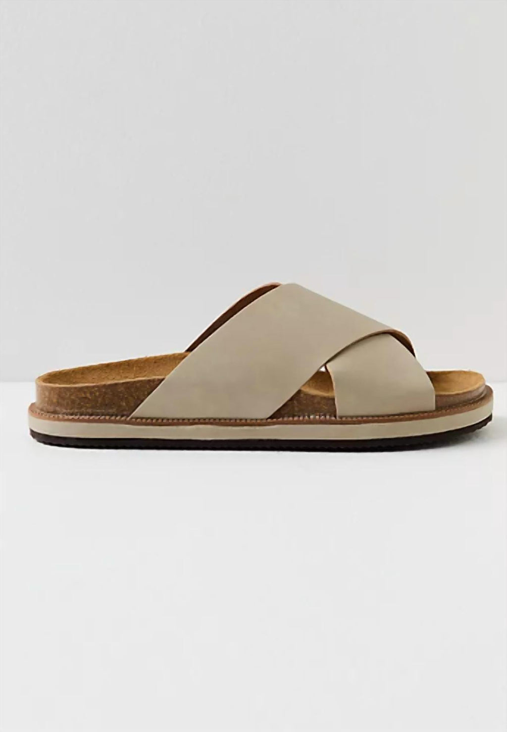 Women's Sidelines Footbed Sandal In Dove Grey