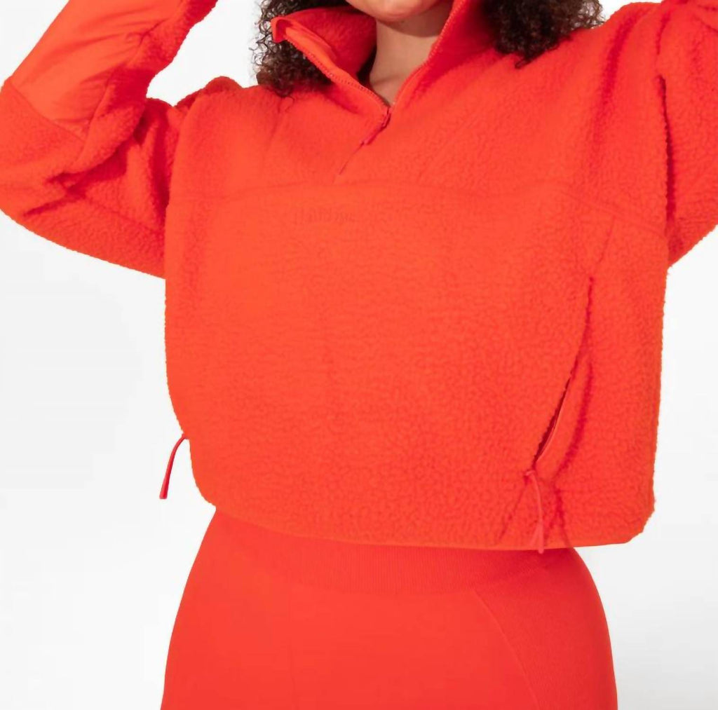 Pieper Quarter-Zip Fleece Jacket In Spritz