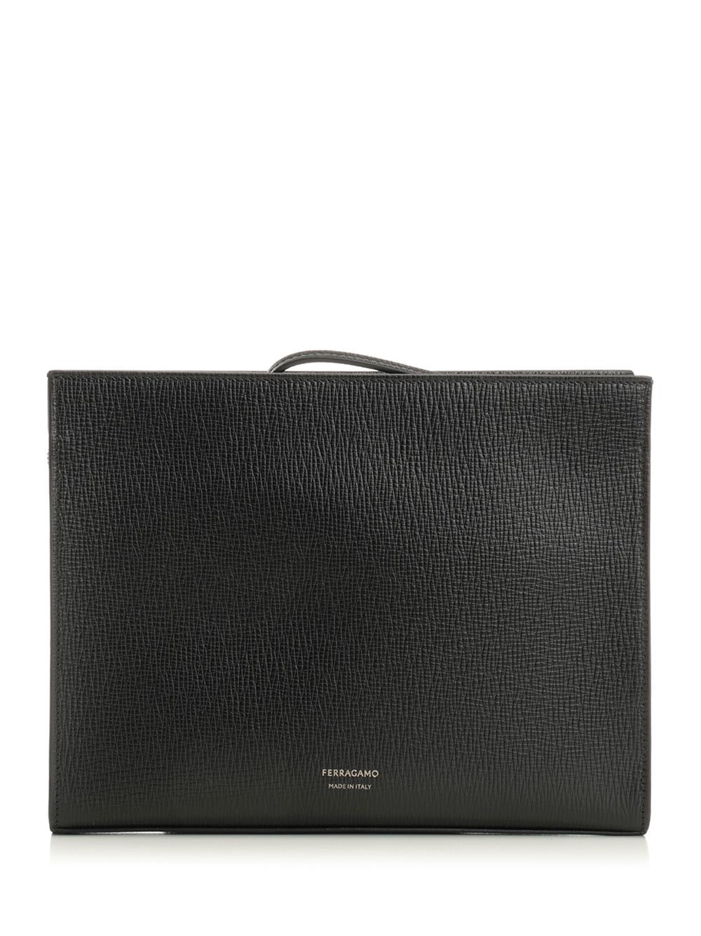 Ferragamo Men Gancini Pouch