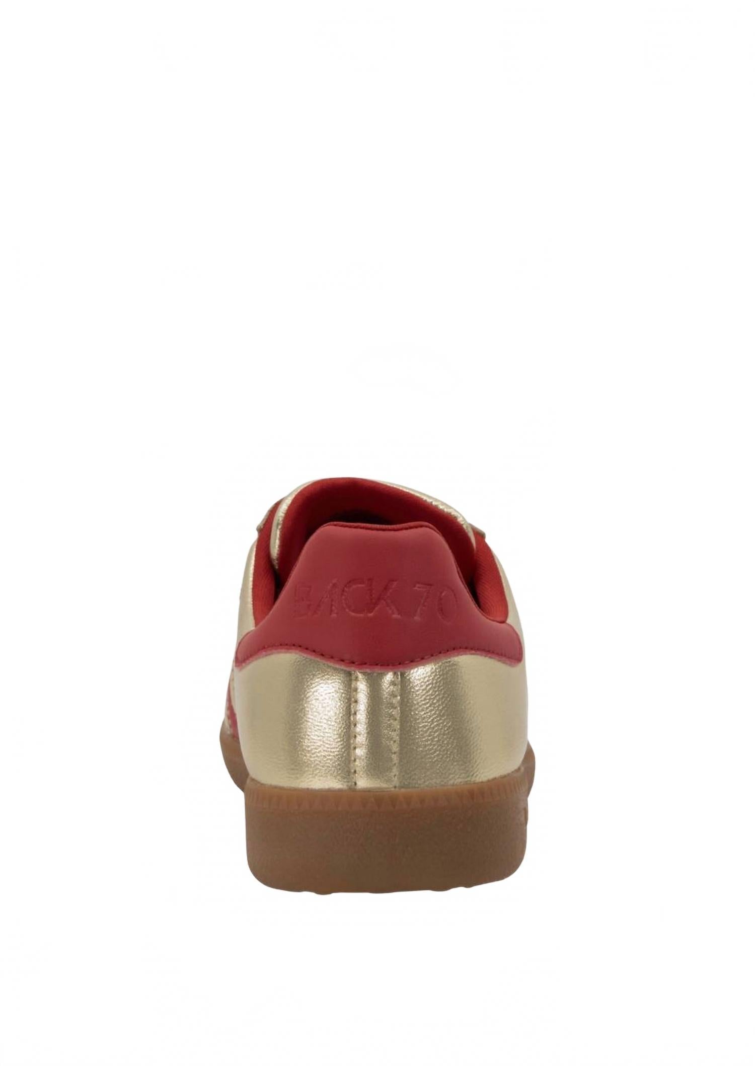 Women's Cloud Nm Sneakers In Gold Red