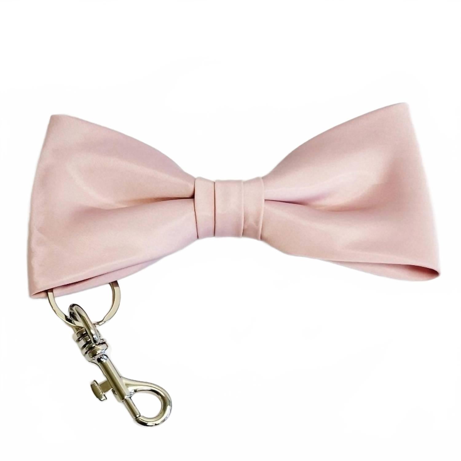 Women's Bow Bag Charm And Keychain In Pink