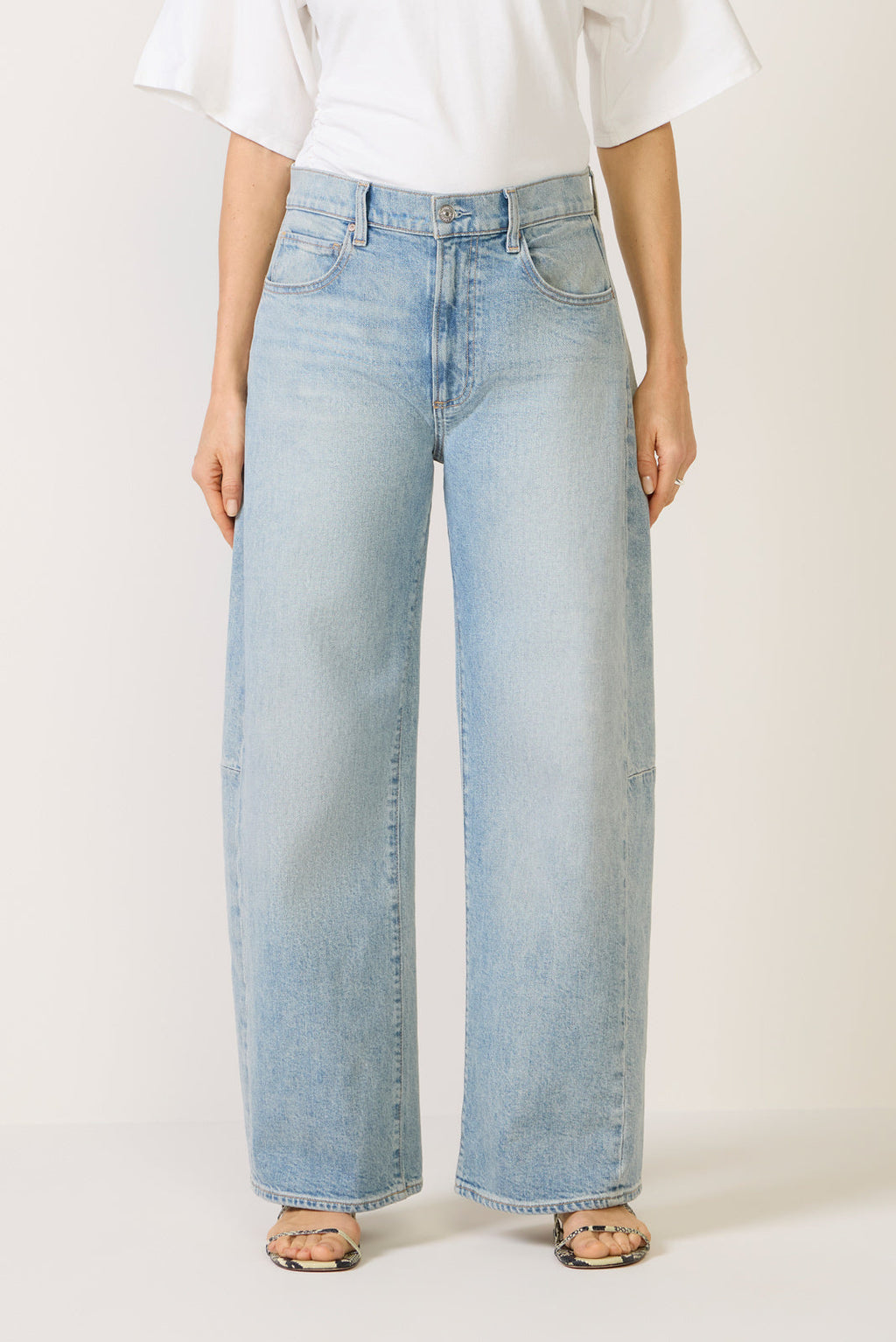 Women's Arellia Skimmer W Outseam Panels Barrel Jean