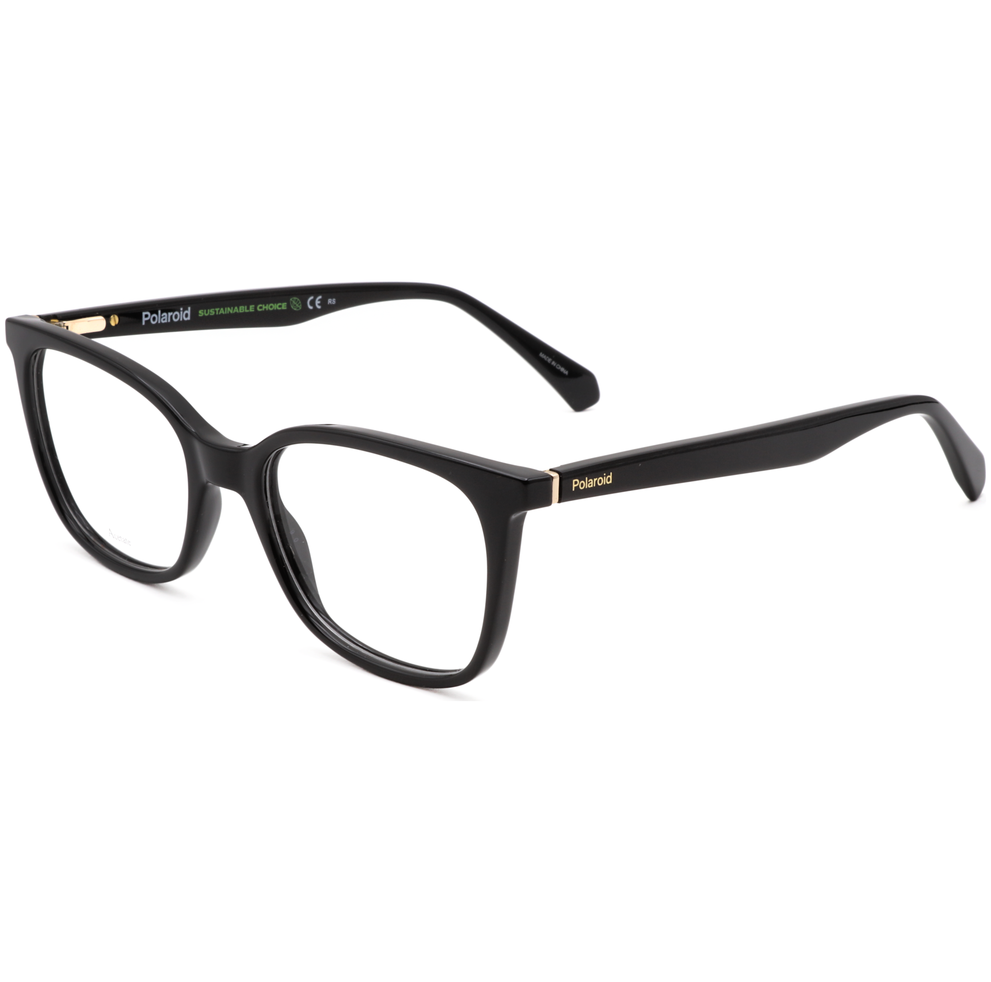 Polaroid Women's 51 mm Black Opticals