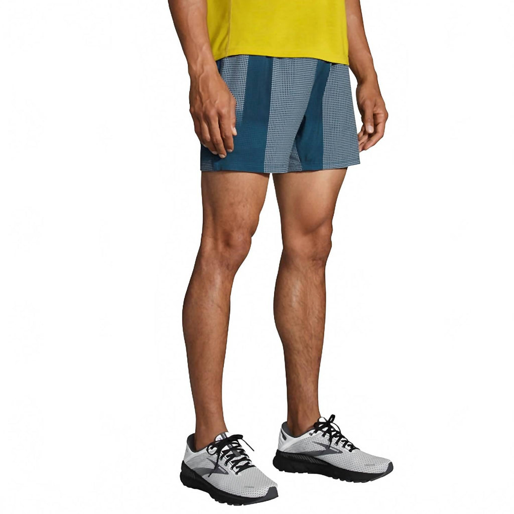 Sherpa 5" Shorts In Indigo Rush Altitude Print