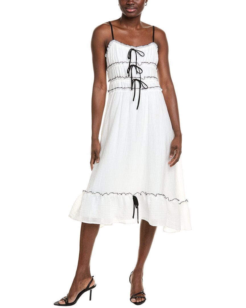 IPPONELLI Bow Midi Dress