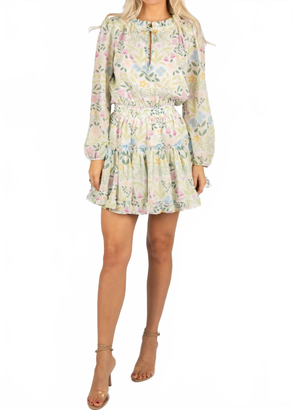 Freya Dress In Wildflowers
