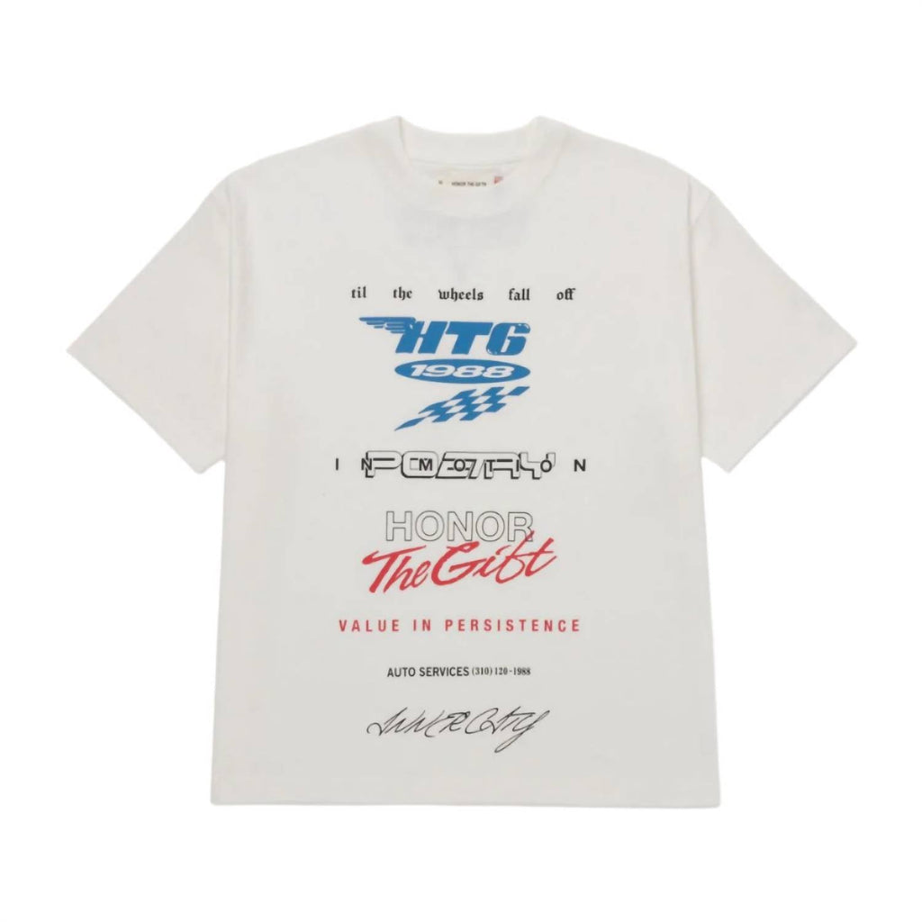 Men's Persistance Race Tee In White