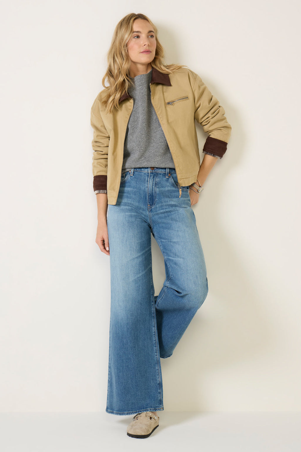 Women's Saige Wide Leg 31' Jean