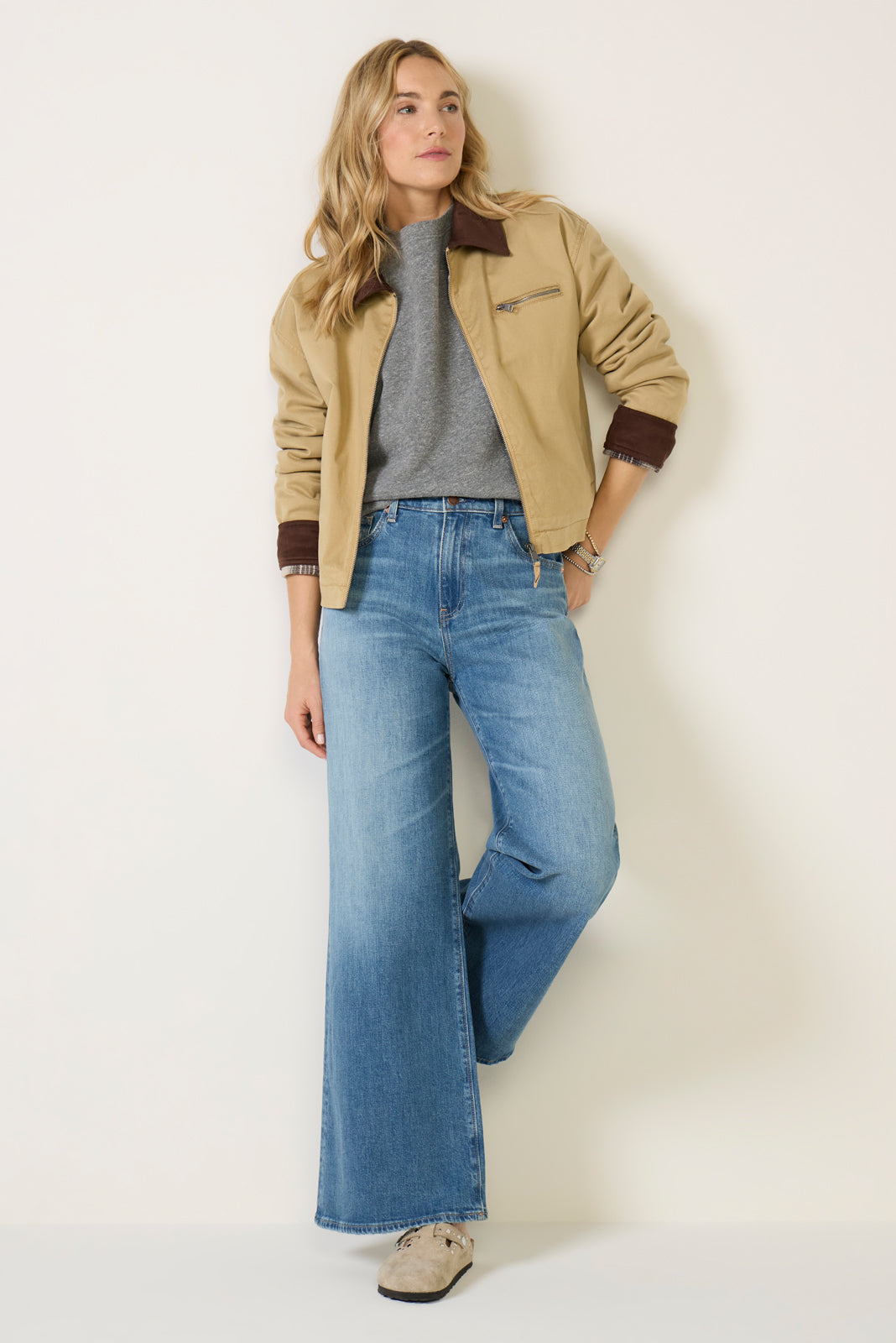 Women's Saige Wide Leg 31' Jean