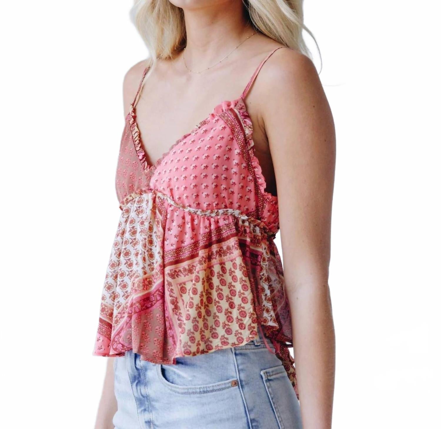 Alix Tank In Confetti