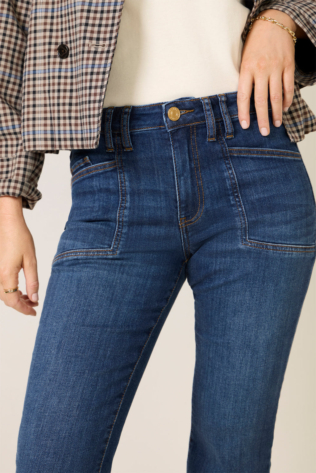 Women's Kelsey w Pocket Detail Jean