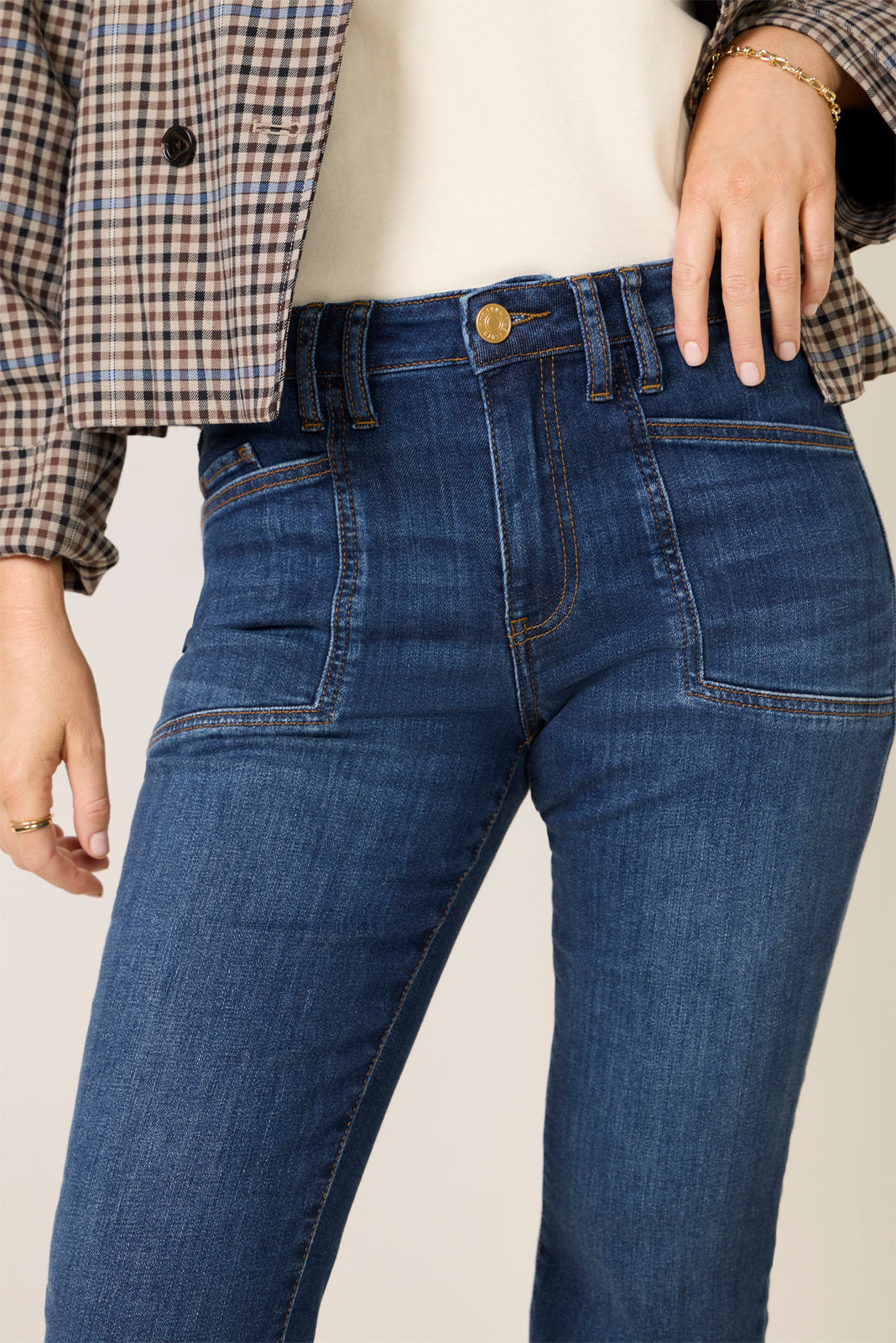 Women's Kelsey w Pocket Detail Jean