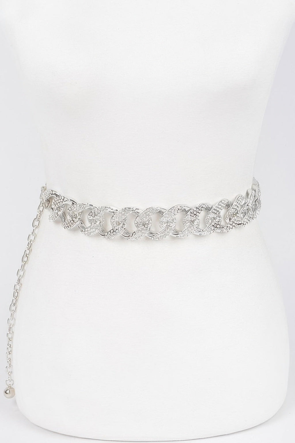 Rhinestone Oversized Plus Size Chain Belt