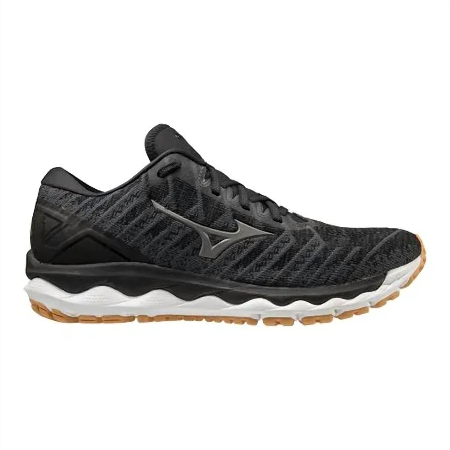 Women's Wavesky Waveknit 4 Running Shoes In Dark Shadow