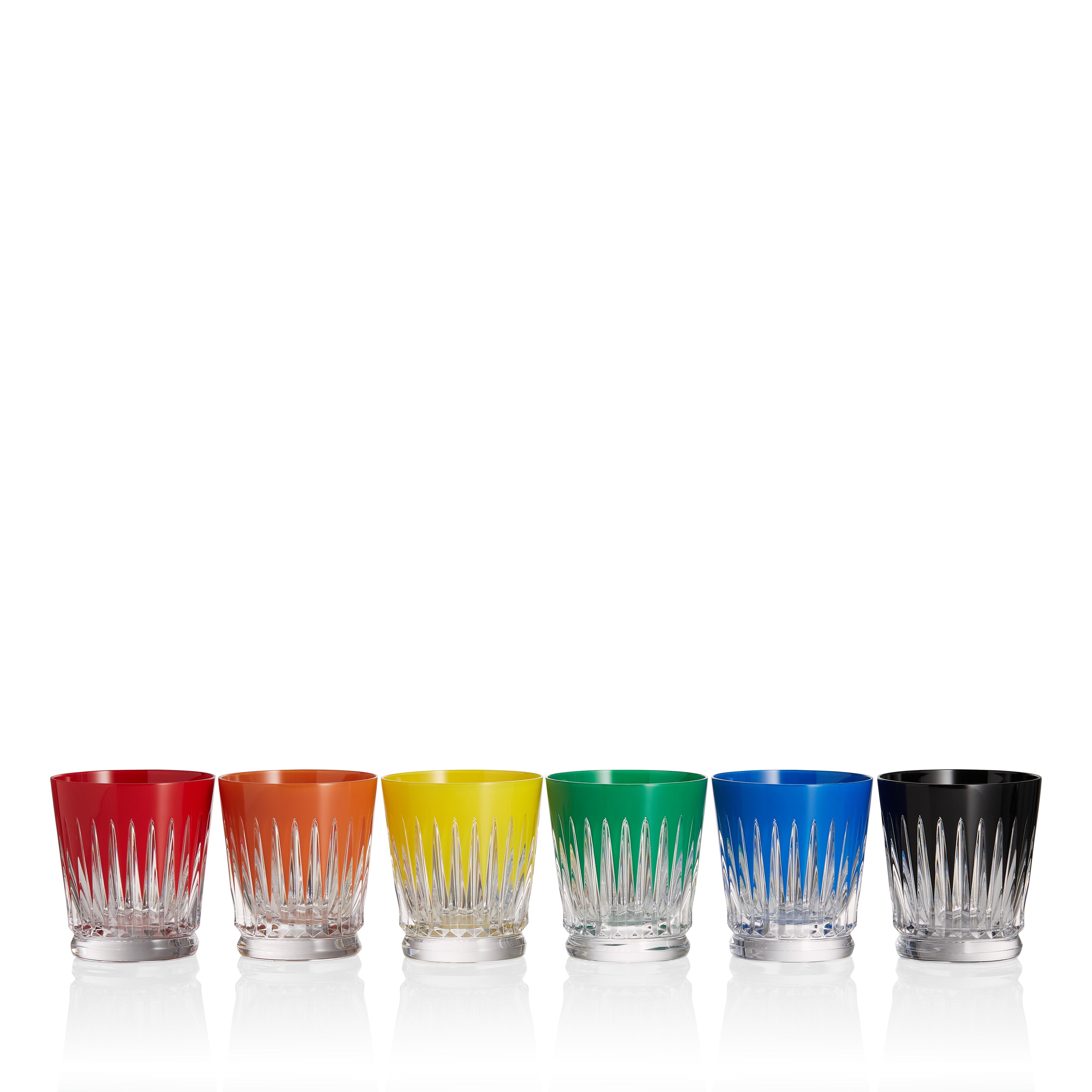 New Year Tumblers Firework, Set of 6 Mixed