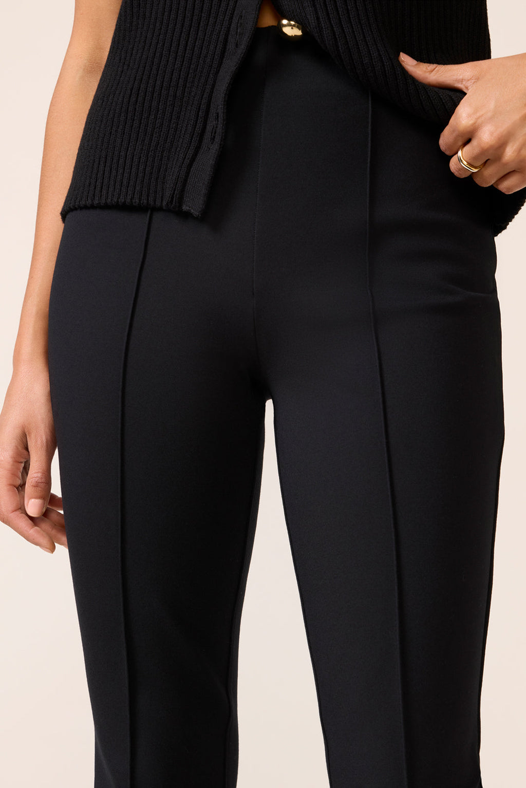 Women's Ponte Micro Flare Pants