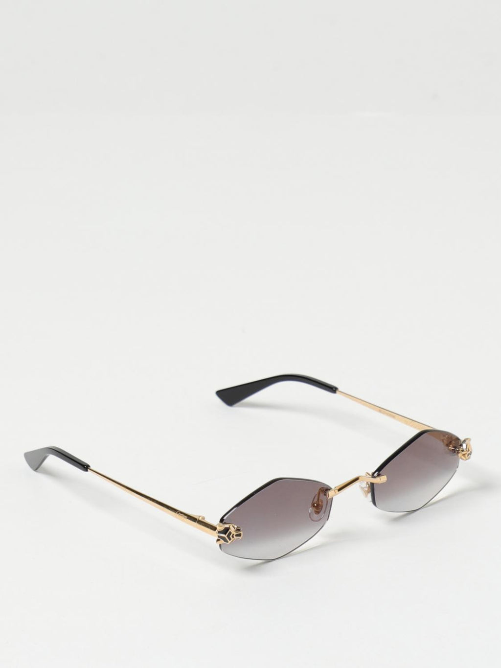 Cartier Sunglasses Woman Gold