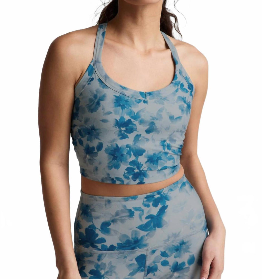 Softmark On The Up Cropped Tank Top In Daydream Meadow