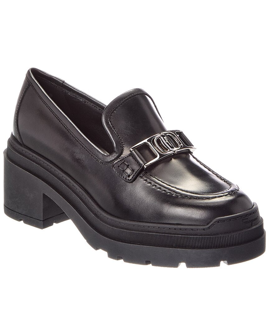 Ferragamo Ridley Leather Loafer