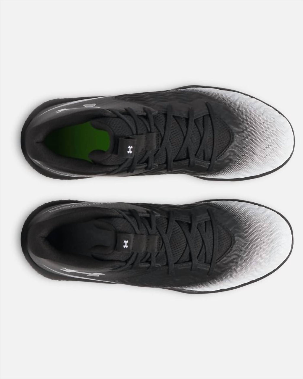 Men's Spotlight Mid Football Cleats In Black / White