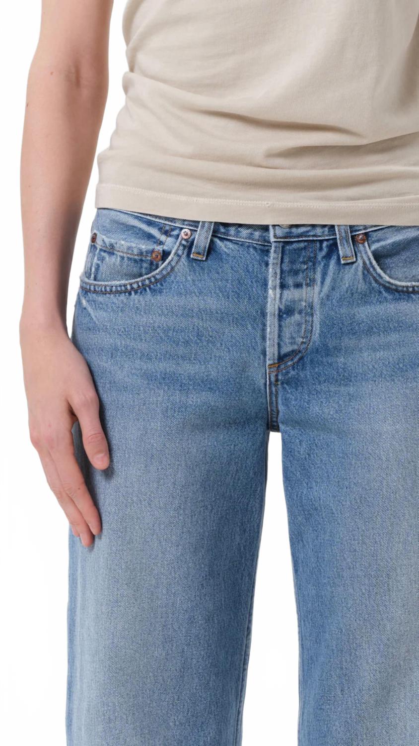 Low Rise Loose Jeans In Vault