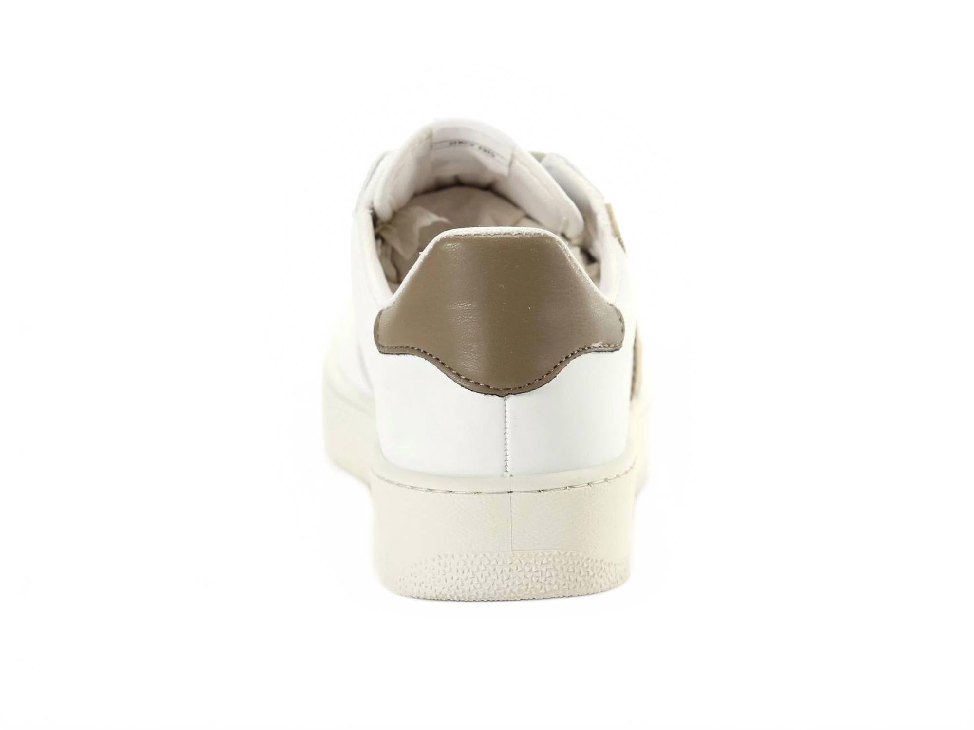 Women's Low-Top Lace-Up Sneakers In Taupe