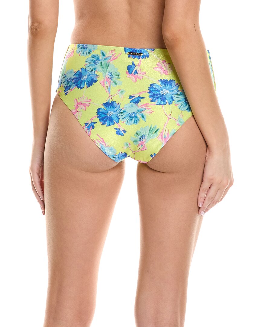 Milly Floating Cosmos Tie Front Bikini Bottom