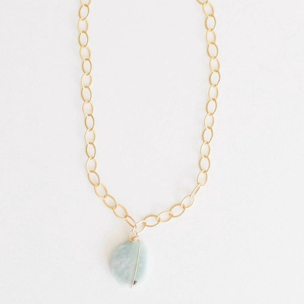 Women's Scout Chunky Amazonite Necklace In Blue