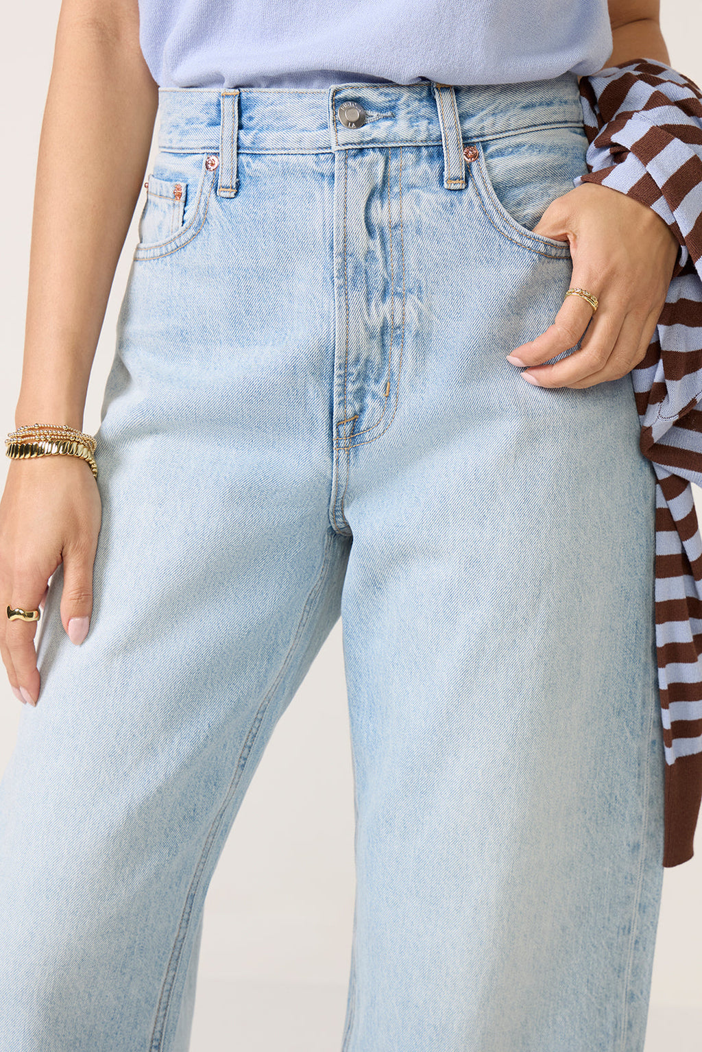 Women's Petite Wes Barrel Jean