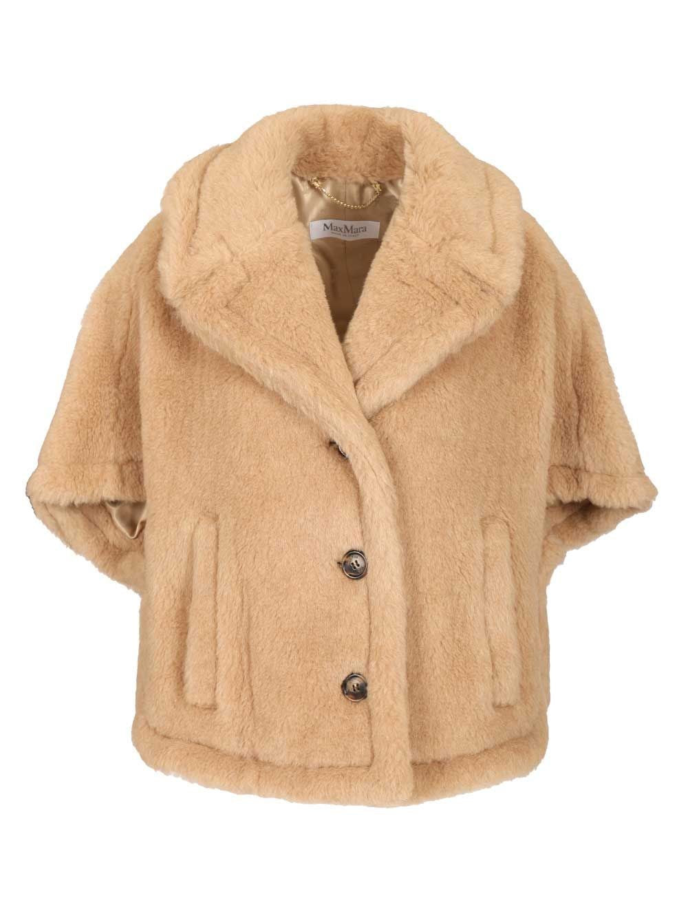 Max Mara Women "Corvino" Cape In Alpaca And Cashmere