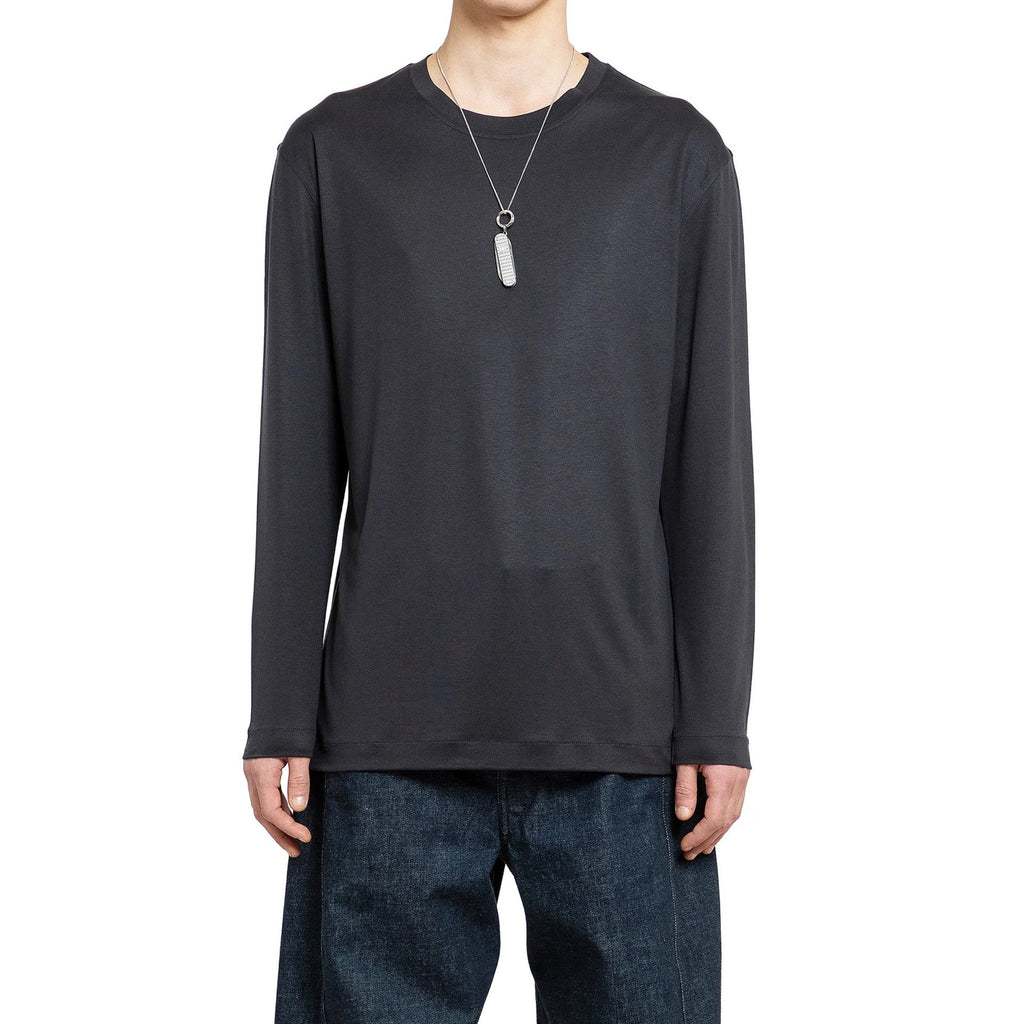 Lemaire Long Sleeve Silk T-Shirt Men