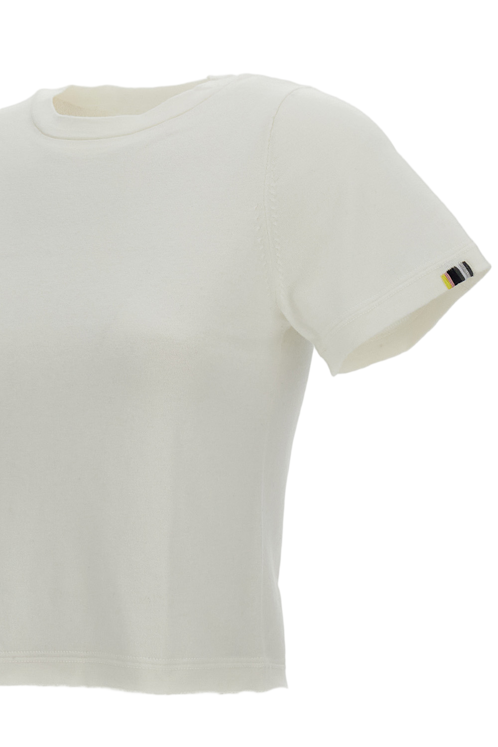 White N.267 Tina Cropped T-Shirt