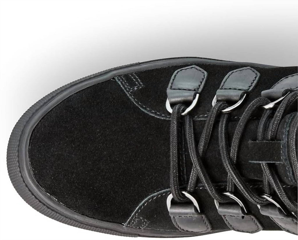 Women's Avril Winter Ankle Boots In Black All