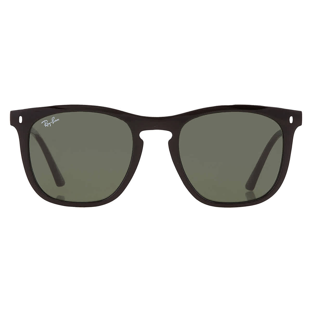 Ray Ban Green Square Unisex Sunglasses RB2210 901/31 53