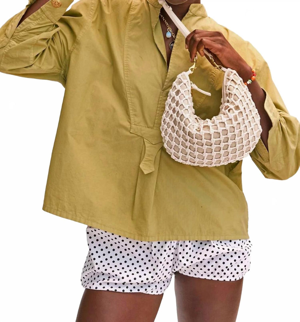 Women's Lune Bag In White
