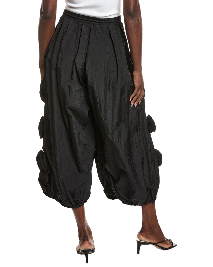 Gracia Flower Applique Parachute Pant