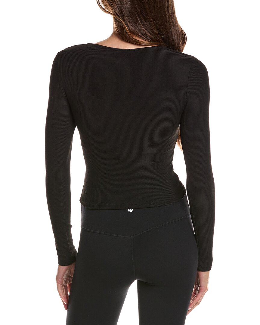 MARION Deep V-Neck Crop Top