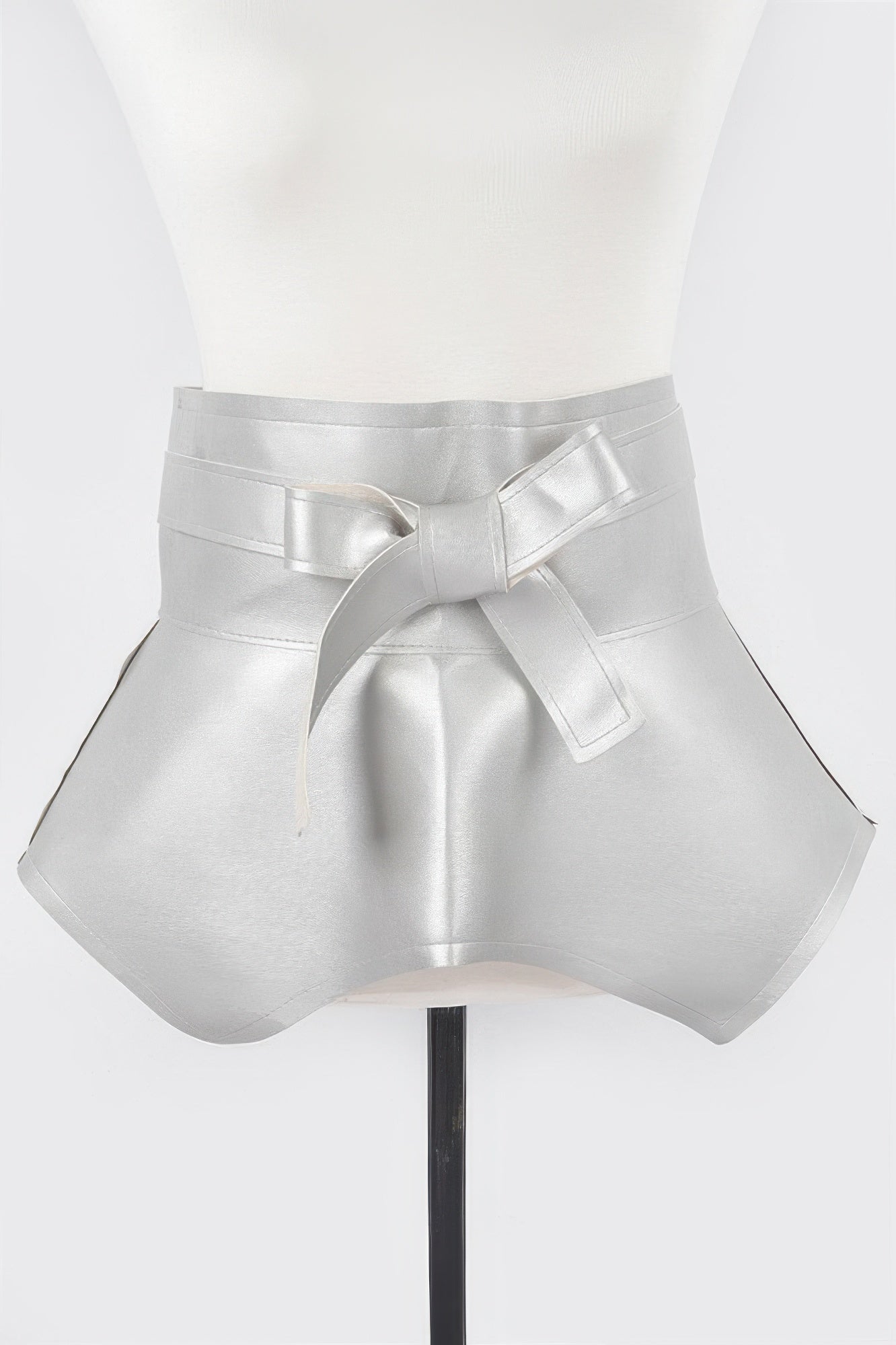 Faux Leather Skirt Belt